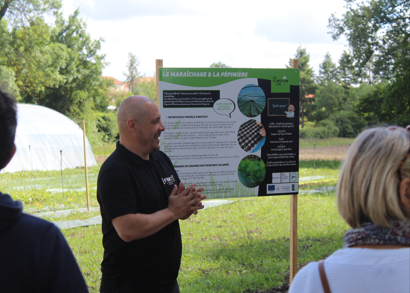 Group tours guided by Julien David, founding director of Fabrikathé